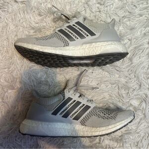 adidas Gray and White Women's Sneakers
